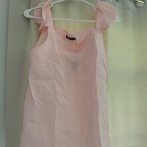 Tank top with short sleeves